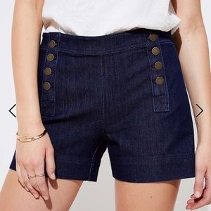 LOFT Sailor Jean Shorts